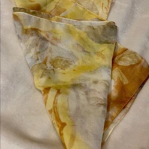 Pretty watercolor scarf